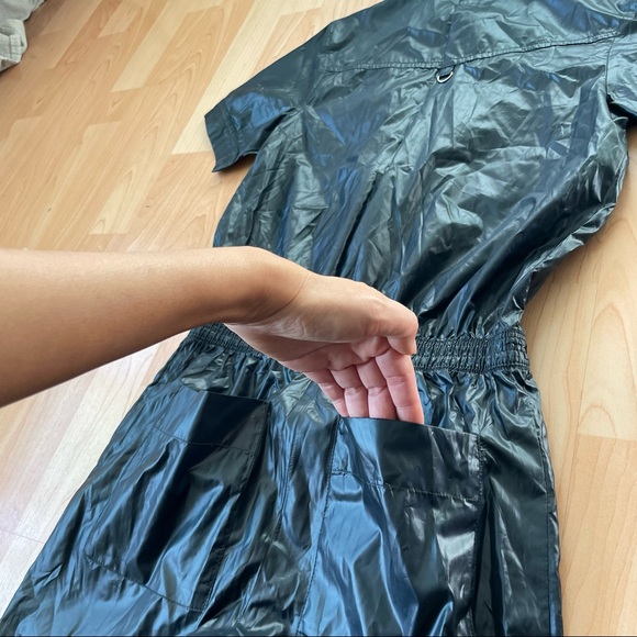 ADIDAS - Rare! Vintage Retro High-Waist, Ankle Jumpsuit Wind-Breaker Sz XS (0164 - Picture 11 of 13